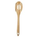 Core Kitchen 12 in. Pro Chef Beige Bamboo Slotted Spoon 6012626
